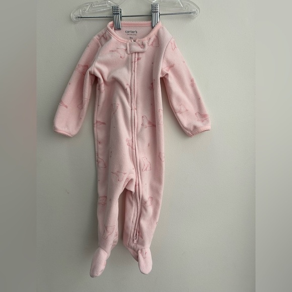 Carters fleece footie pajama - Picture 1 of 4